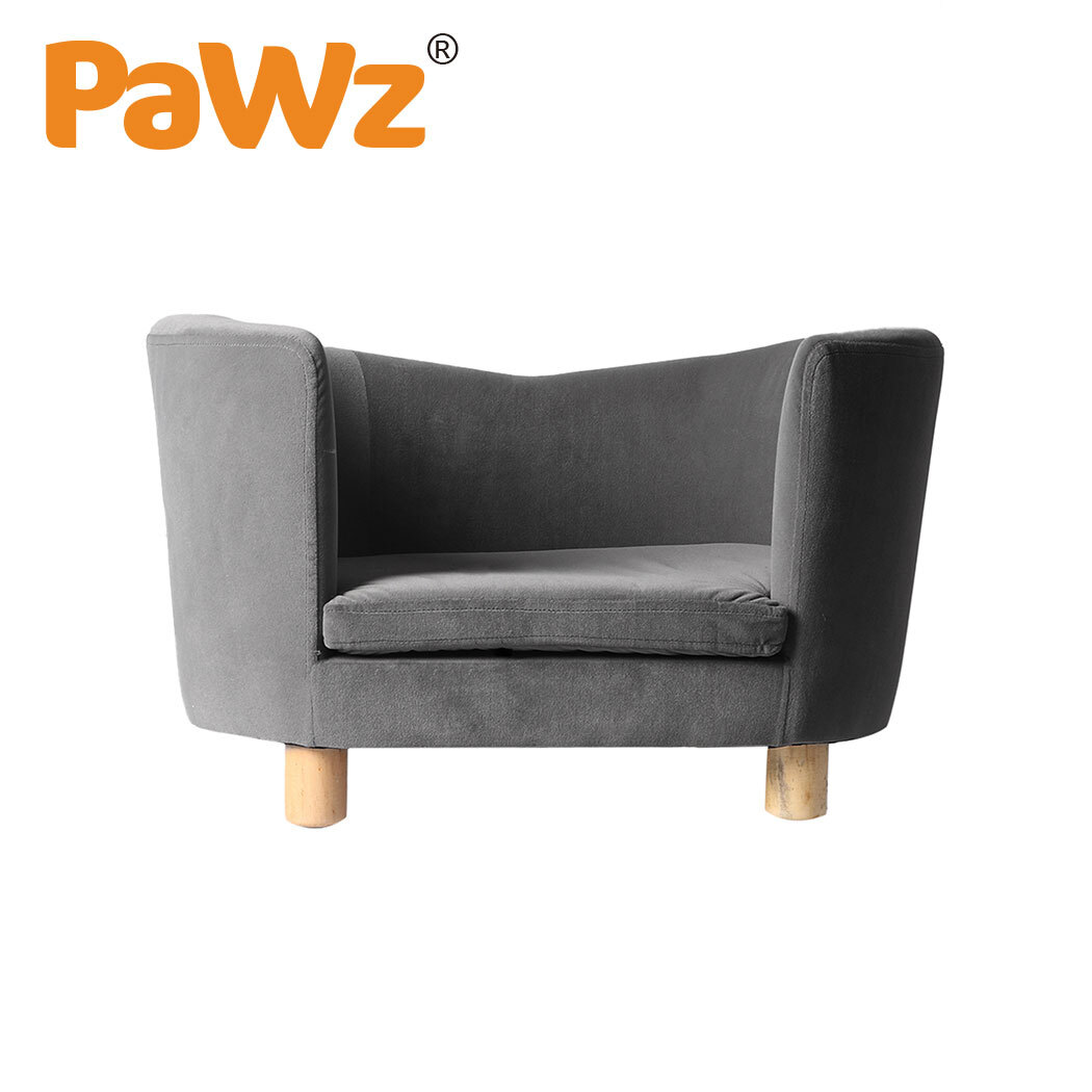 PaWz Luxury Elevated Sofa Anti-slip Raised Dog Cat Beds Couch Kitten Lounge image 0