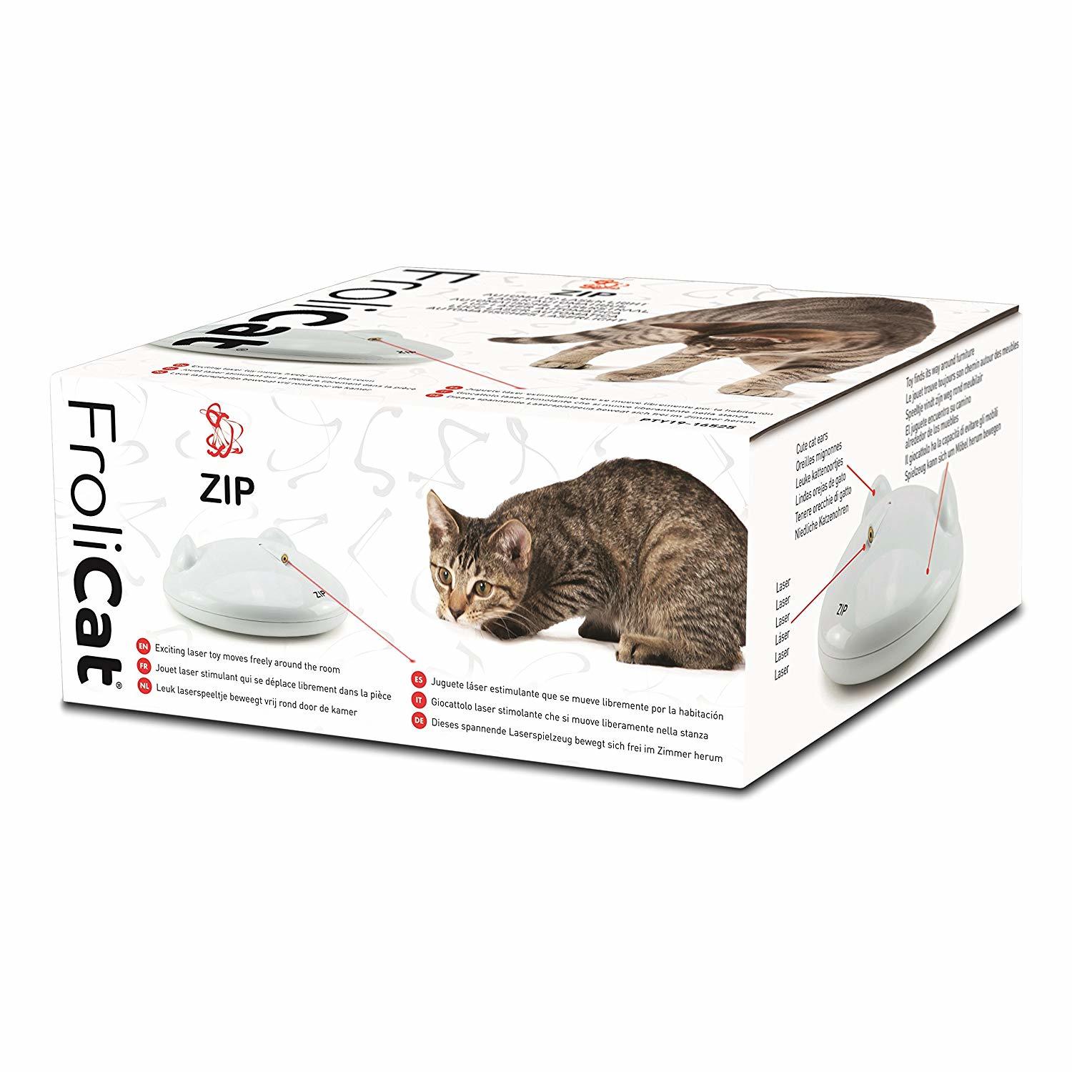 FroliCat ZIP Automatic Laser Light Interactive Cat Toy image 0