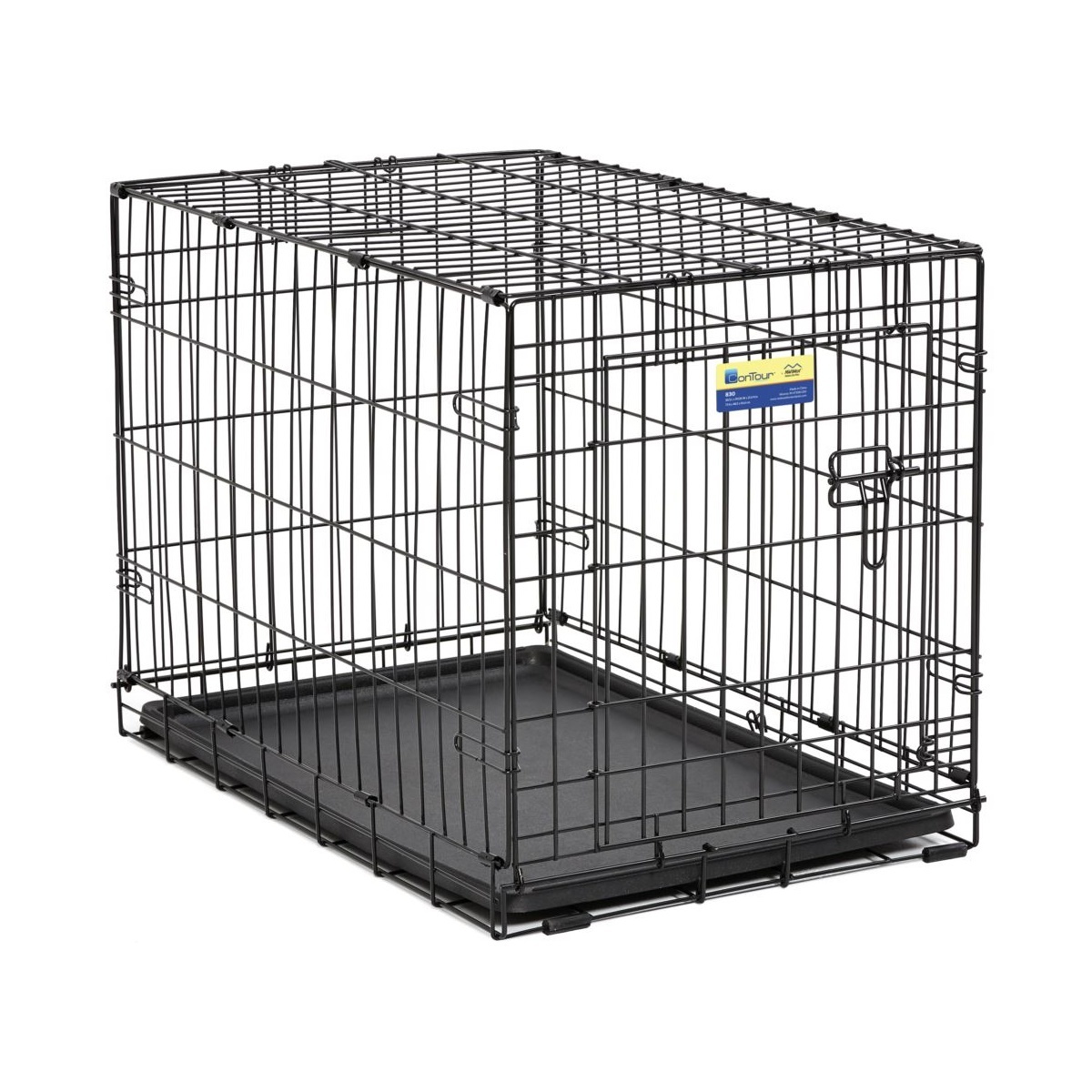 Midwest Contour Double Door Dog Crate with Divider [Size: 30 - 830DD] image 0