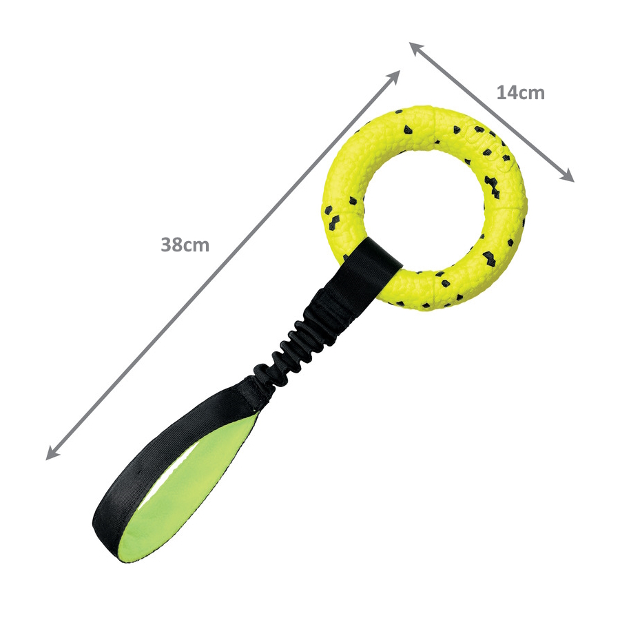 3 x KONG Reflex Bite Defying Floating Dog Toy Reflex Tug