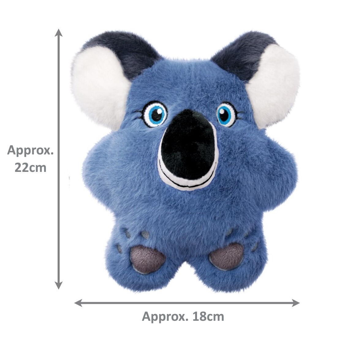 KONG Snuzzles Plush Squeaker Dog Toy - Koala  - Pack of 3 image 0