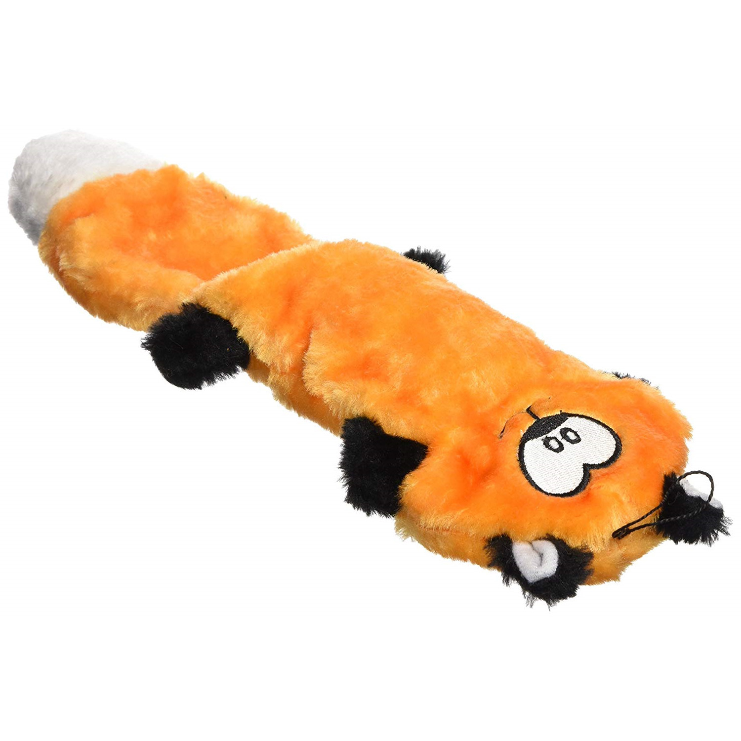 Zippy Paws Stuffing Free Squeaker Dog Toy - Zingy Fox image 0