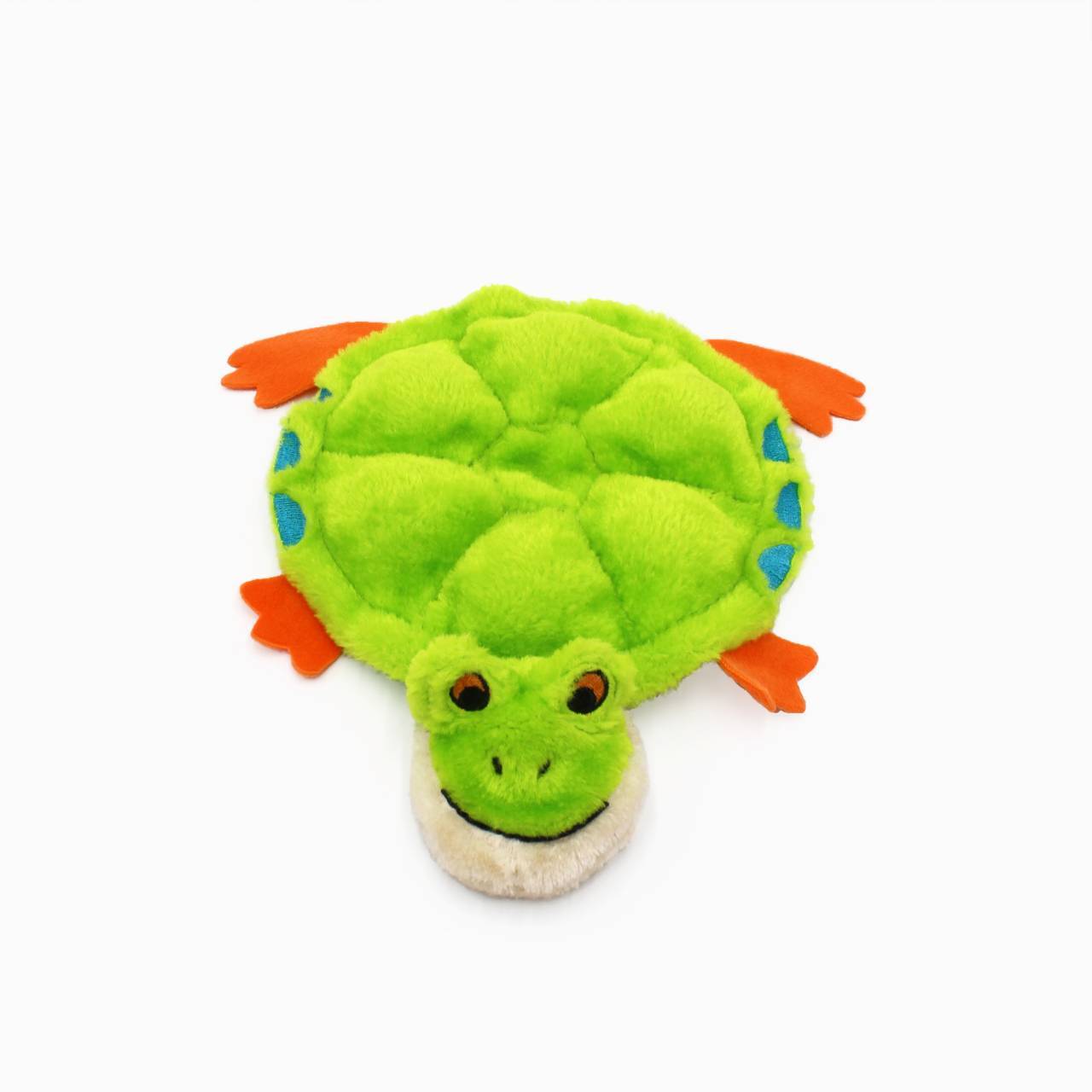 Zippy Paws Squeakie Crawler Plush Squeaker Dog Toy - Toby the Tree Frog  image 0
