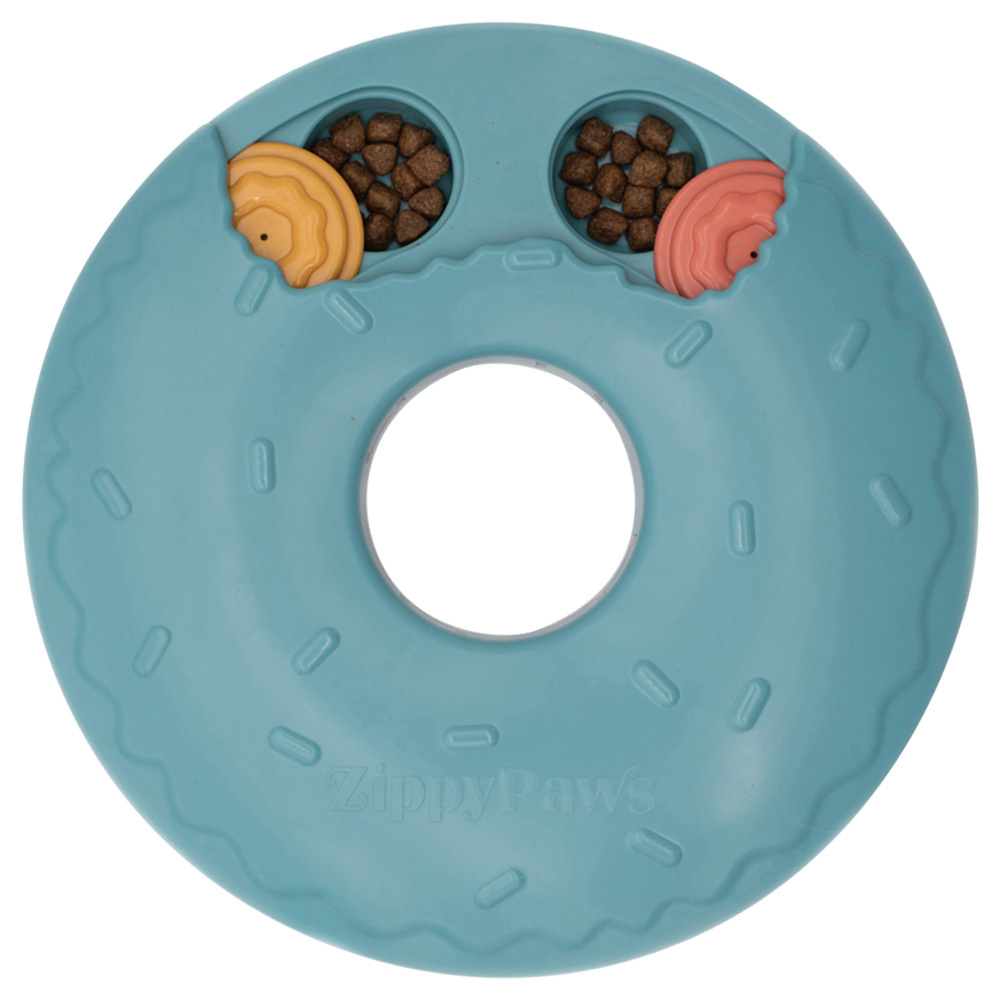 Zippy Paws SmartyPaws Puzzler Interactive Dog Toy - Donut Slider image 0