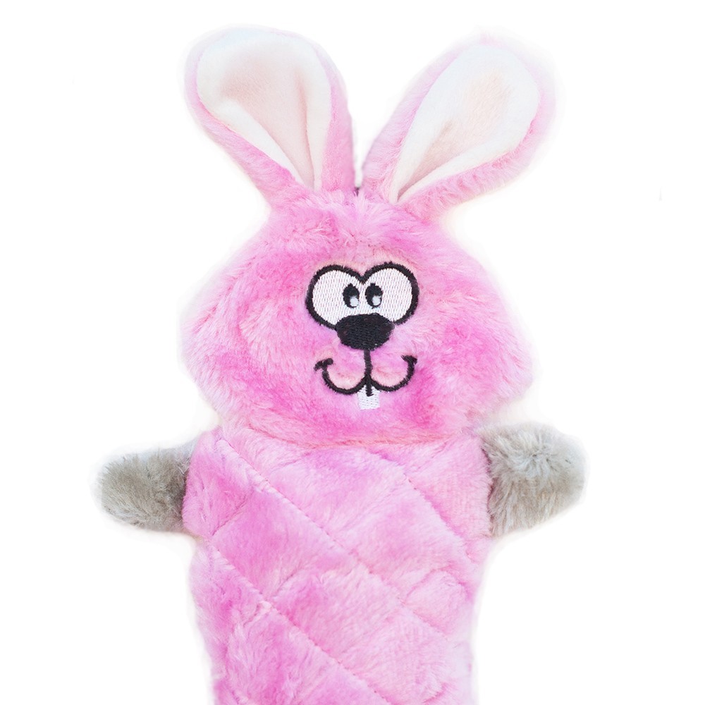 Zippy Paws Bunny Shakeable Dog Toy