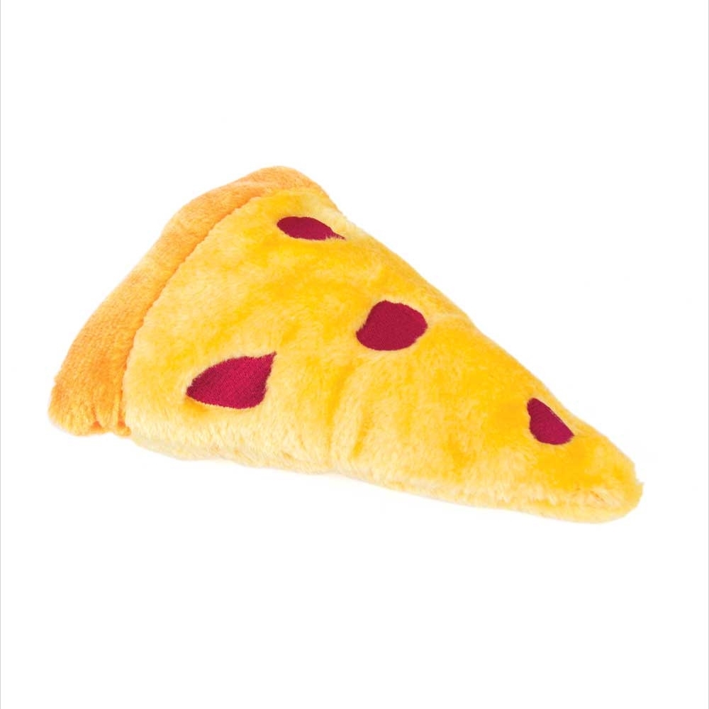 Zippy Paws Squeakie Emojiz Dog Toy - Pizza Slice image 0