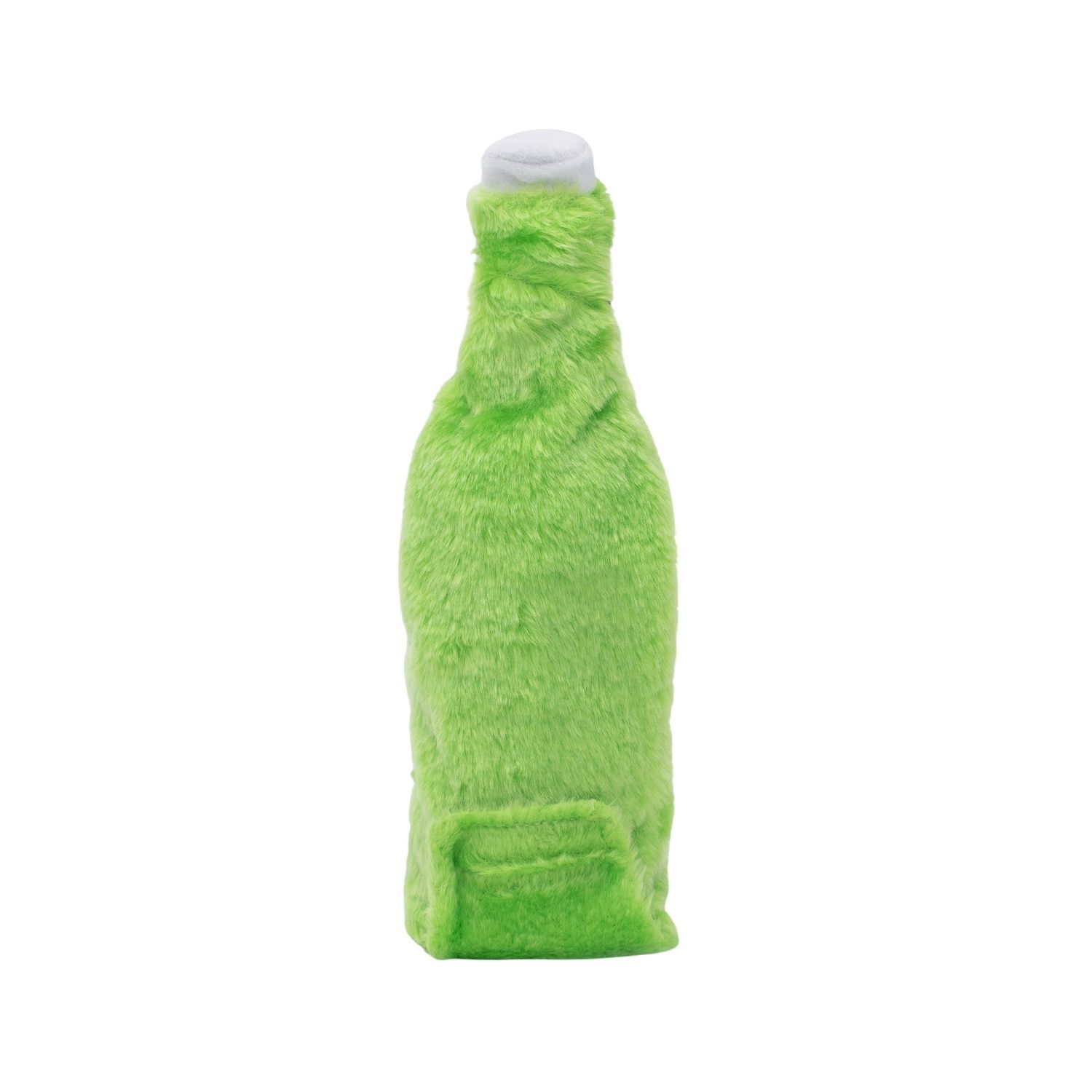 Zippy Paws St. Patrick's Happy Hour Crusherz Interactive Dog Toy - Green Beer  image 0