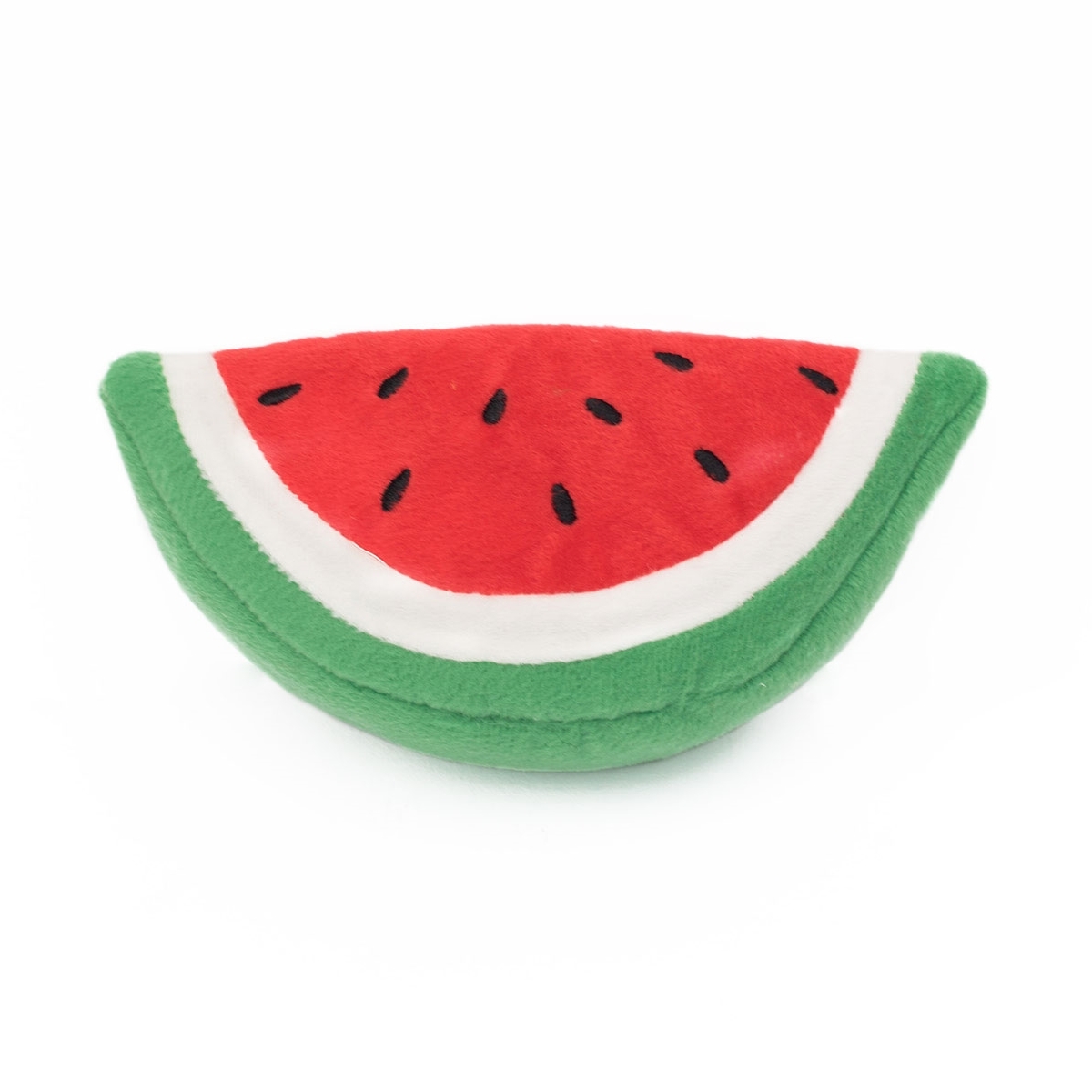 Zippy Paws NomNomz Squeaker Dog Toy - Watermelon image 0