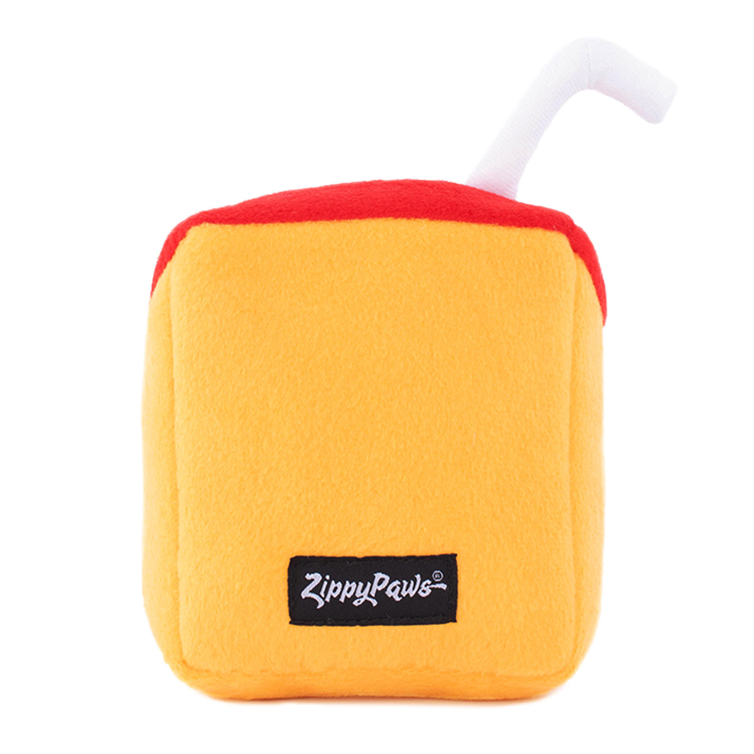 Zippy Paws NomNomz Plush Squeaker Dog Toys - Juicebox image 0