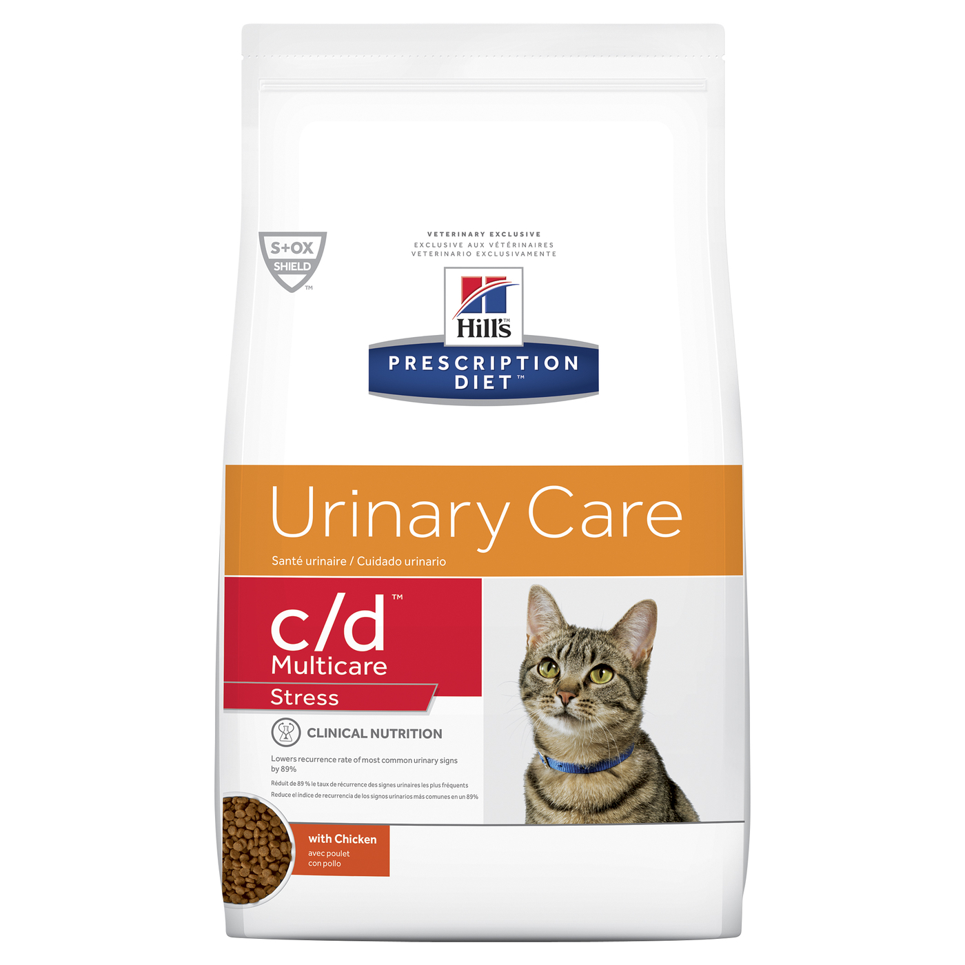 Hills Prescription Diet c/d Multicare Stress Urinary Care Dry Cat Food image 0