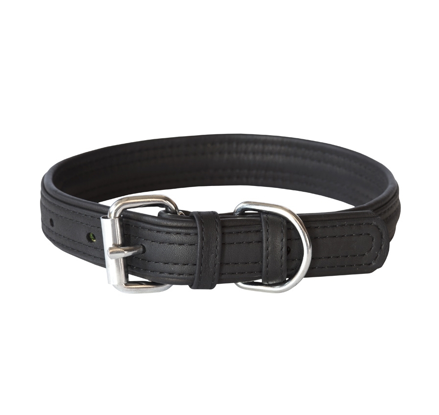 Rogz Soft Leather & Buckle Dog Collar