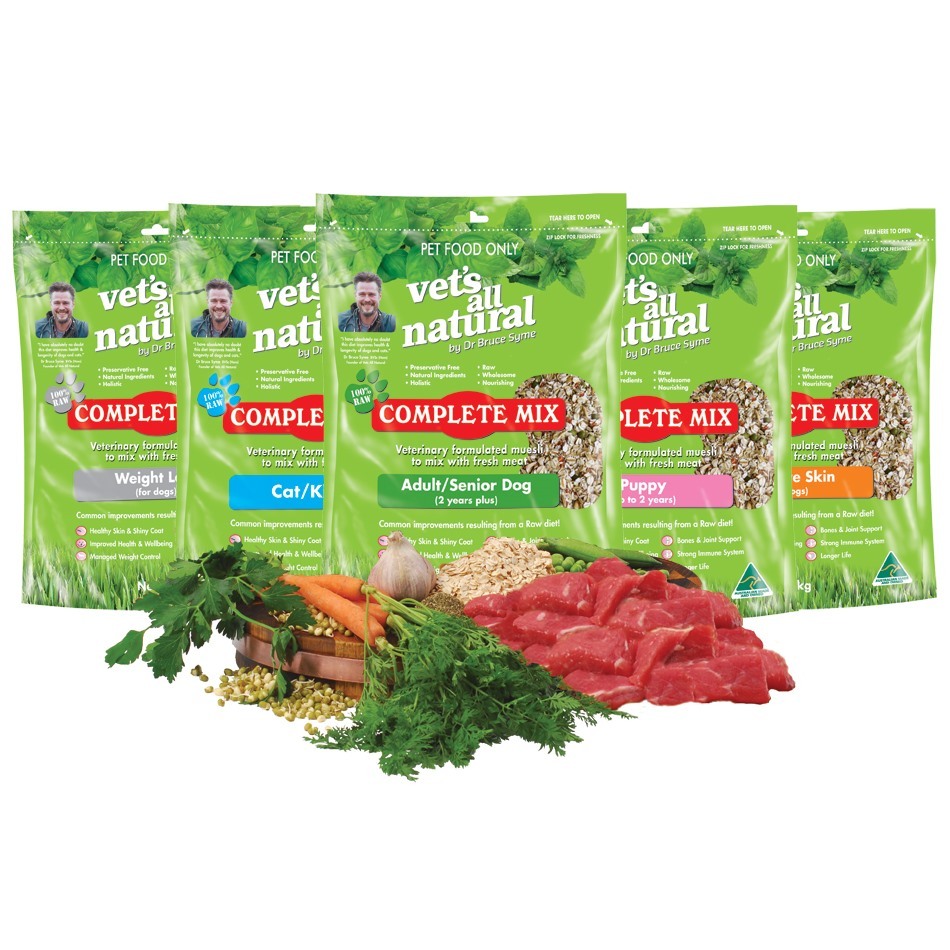 Vets All Natural Complete Mix Muesli for Fresh Meat & Veg Weight Loss for Dogs image 0