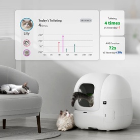 PETKIT Purobot MAX PRO AI-powered Cat Litter Box With Camera image 9