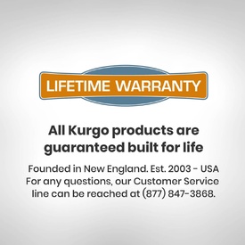 Kurgo Wander Bench Waterproof Car Seat Cover - Black image 9