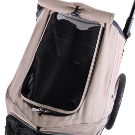 Ibiyaya Happy Pet Stroller Pram Jogger 2.0 - New and Improved w/ Bicycle Attachment image 10