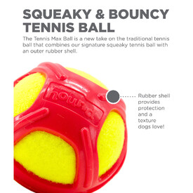 Outward Hound Tennis Max Fetch Dog Ball with Rubber Shell image 10