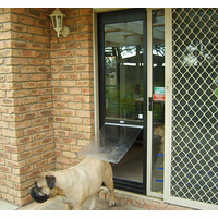Patiolink Sliding Door Pet Panel Insert & Flap + Locking Bracket for Doors up to 2.1m image 10