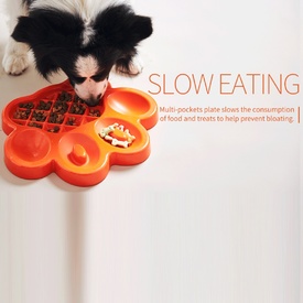 PAW 2-in-1 Slow Feeder & Anti-Anxiety Food Pet Lick Pad & Bowl Combo image 10