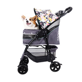 Ibiyaya Cloud 9 Pet Stroller for Cats & Dogs up to 20kg - Mint Green image 11