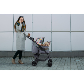 Ibiyaya Cloud 9 Pet Stroller for Cats & Dogs up to 20kg - Mint Green image 12
