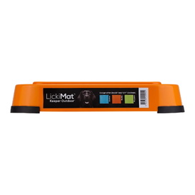 Lickimat Outdoor Keeper Ant-Proof Slow Dog Feeder Lickimat Pad Holder image 11