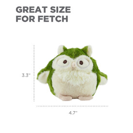 Outward Hound Durable Plush Dog Toy - Howling Hoots image 12