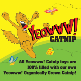 Yeowww! Cat Toys with Pure American Catnip - My Cat's Balls 3-Pack image 0