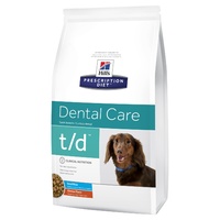 Hills Prescription Diet t/d Small Bites Dental Care Dry Dog Food 2.25kg image 0