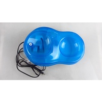 Pioneer Pet Cruiser Cat Fountain - Transparent Blue Plastic Pet Water Fountain image 0