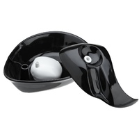 Pioneer Raindrop Ceramic Pet Drinking Fountain 1.7 litre - Black image 0
