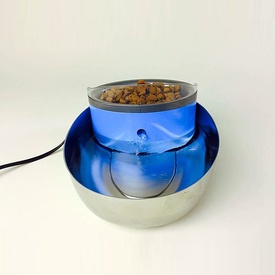 Pioneer Pet Water Food Bowl & Cat and Dog Drinking Fountain 1.18 Litres image 0