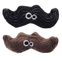 Mad Cat Meowstache Catnip & Silverine Cat Toy - Twin pack image 0