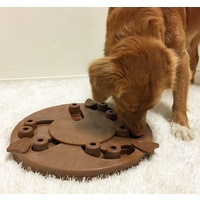 Nina Ottosson Interactive Dog Toy - Dog Worker in Wooden Composite image 0