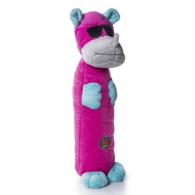 Charming Pet Bottle Bros Water Bottle Plush Dog Toy with K9 Tough Guard - Rhino image 0