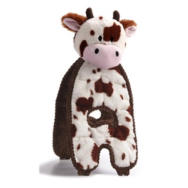 Charming Pet Cuddle Tugs Plush Dog Toy with K9 Tough Guard - Cow image 0