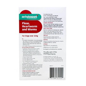 Aristopet Spot-on Flea, Heartworm & All-Wormer - Dogs over 25kg  image 0