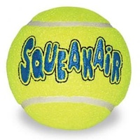 KONG AirDog Squeaker Balls Non-Abrasive Dog Toys - Medium image 0
