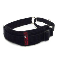 Black Dog Sighthound Martingale Collar for Greyhounds image 0