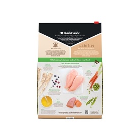 Black Hawk Grain Free Chicken Dry Dog Food for Small Breeds 2.5kg image 0