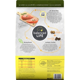 Balanced Life Enhanced Grain Free Kibble & Air-Dried Raw Dog Food - Chicken image 0