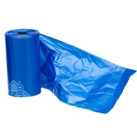 Bags on Board Dog Waste Pick Up Bags 10-Rolls Blue - 140 Bags image 0