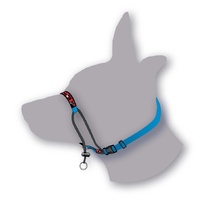 Black Dog Training Head Halter with Chin Clip image 0