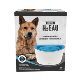 Zeus H2Eau (Dogit Fresh & Clear) Pet Water Fountain for Cats & Dogs - 6 litres image 0