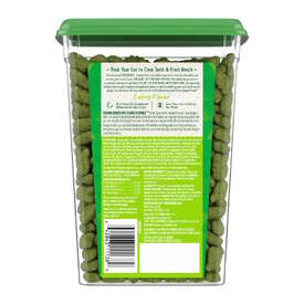 Greenies Feline Cat Dental Treats Catnip Flavour 277g Bulk Tub image 0