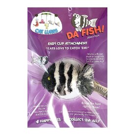 Cat Lures Replacement for Cat Lures & Wands - Zebra Fish image 0