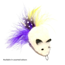 Cat Lures Replacement for Cat Lures & Wands - Wooly Feather Mouse image 0