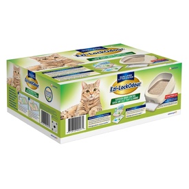 Ezi LockOdour Dual Layer Cat Litter System Litter Tray Starter Kit image 0