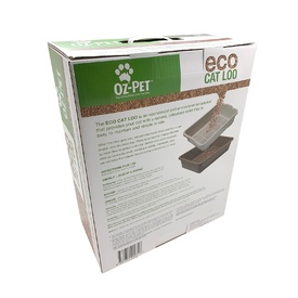 Oz Pet ECO Cat Litter System - Sifter Set in Brown & Beige image 0