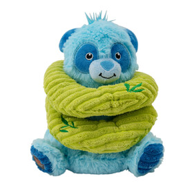 Charming Pet Ringamals Plush Puzzle Dog Toy - Panda image 0