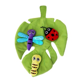 KONG Pull-A-Partz Bugz Interactive Plush Catnip Cat Toy image 0